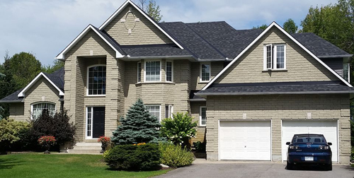 housing roof project completed in the Ottawa area - A1 Pro Roofing Ottawa Kanata Orleans